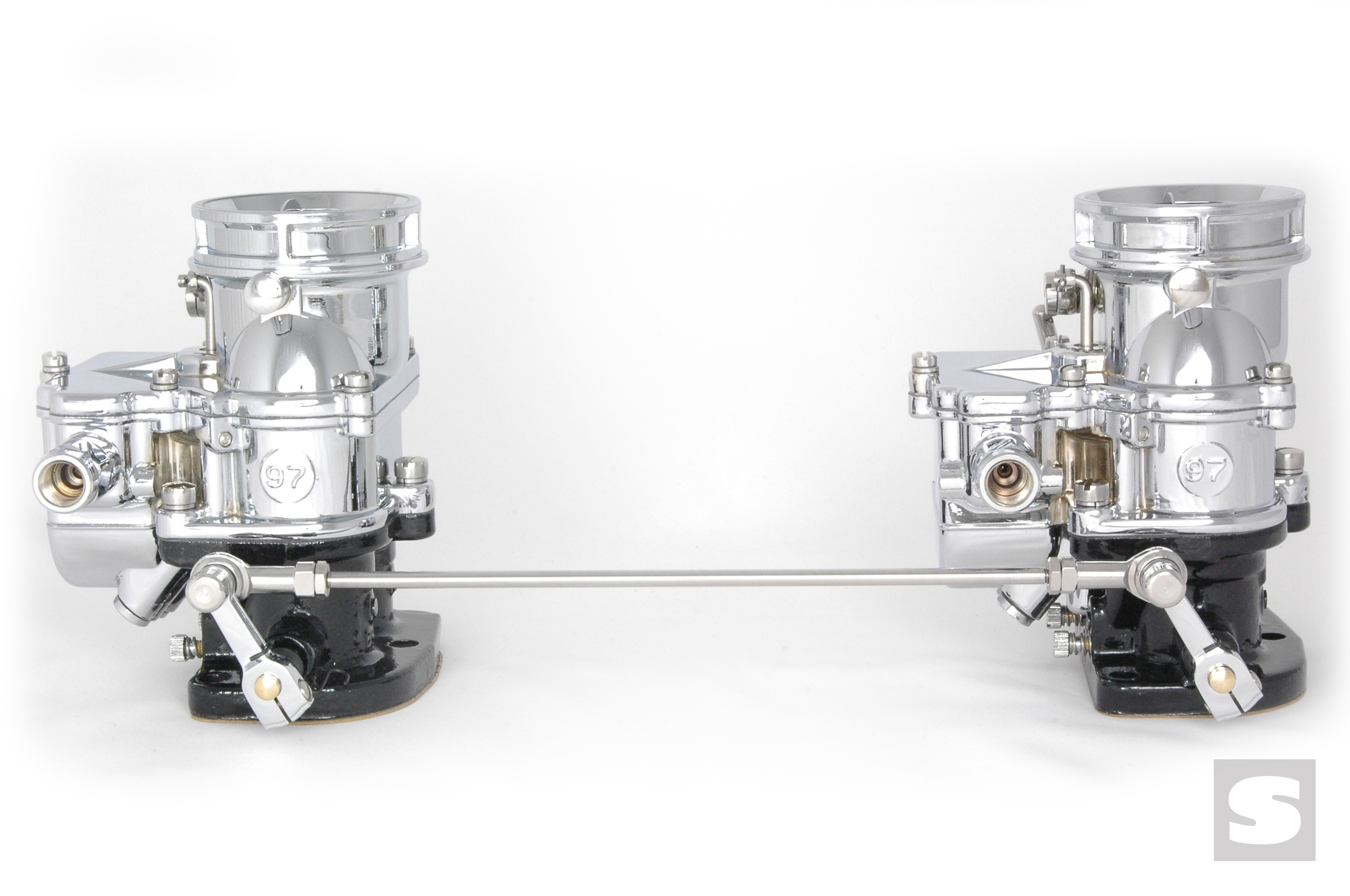 TwoStep Premium Linkage 2x2. <br> Chrome. 9-1/8in spacing