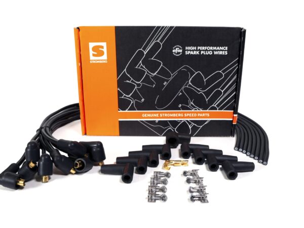 e-FIRE Plug Wire Set - Black. Flathead Ford